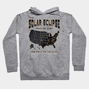 Totality Solar Eclipse 2024 - USA Hoodie